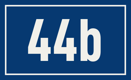 Hausnummer 44b