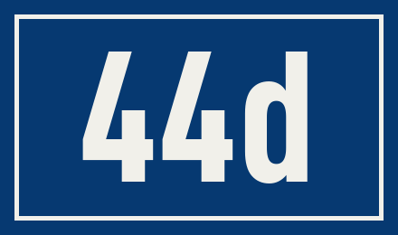 Hausnummer 44d