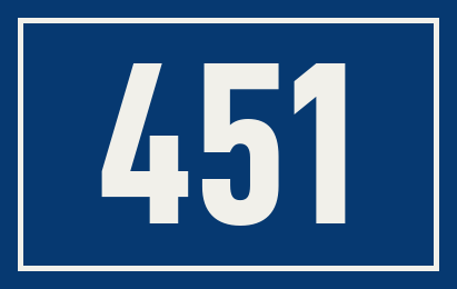 Hausnummer 451