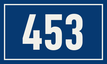 Hausnummer 453