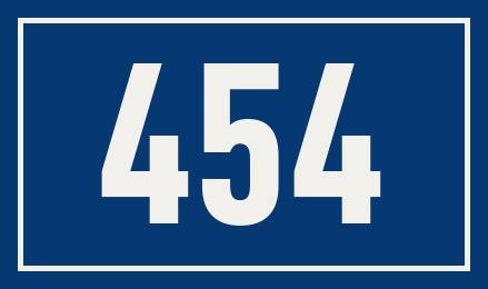 Hausnummer 454