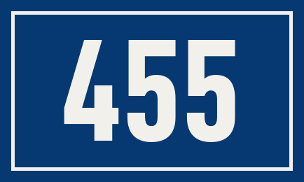 Hausnummer 455