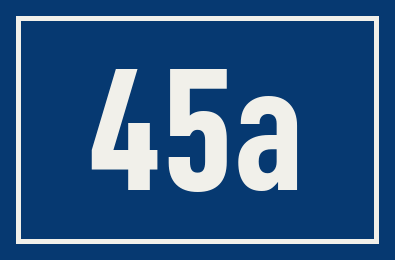 Hausnummer 45a