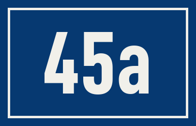 Hausnummer 45a