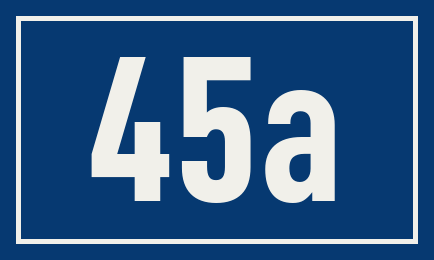Hausnummer 45a