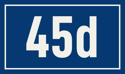 Hausnummer 45d