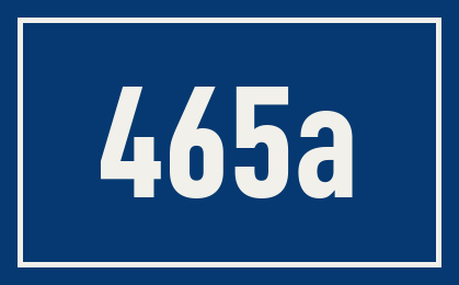 Hausnummer 465a