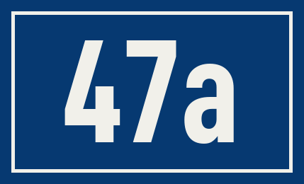 Hausnummer 47a