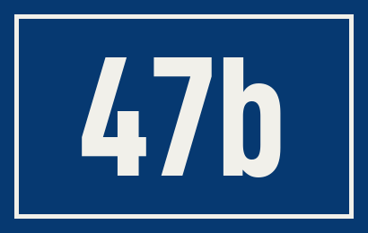 Hausnummer 47b