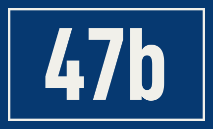 Hausnummer 47b