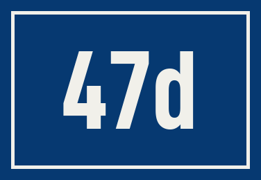 Hausnummer 47d