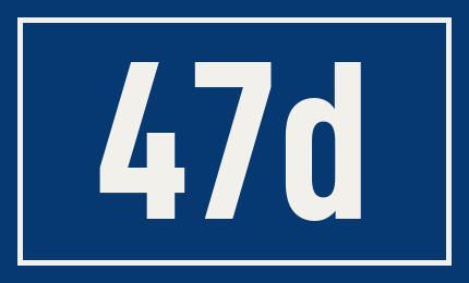 Hausnummer 47d
