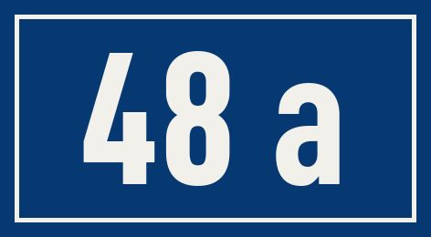 Hausnummer 48 a