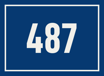 Hausnummer 487