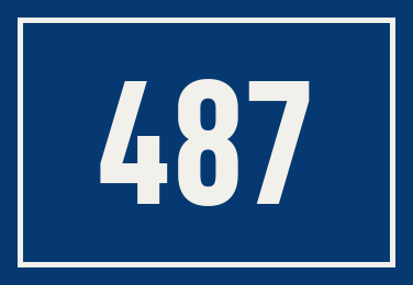 Hausnummer 487