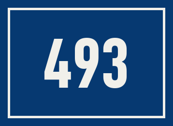 Hausnummer 493
