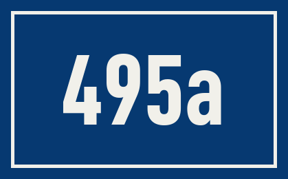 Hausnummer 495a