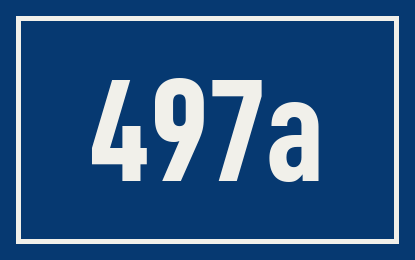 Hausnummer 497a
