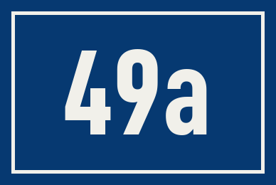 Hausnummer 49a