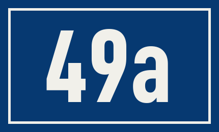 Hausnummer 49a