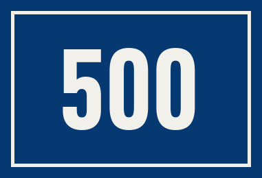 Hausnummer 500