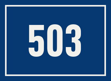 Hausnummer 503