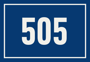 Hausnummer 505
