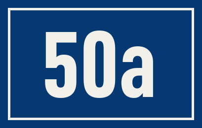 Hausnummer 50a