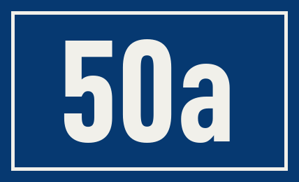 Hausnummer 50a