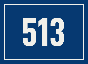Hausnummer 513