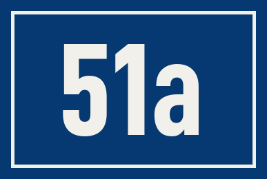 Hausnummer 51a