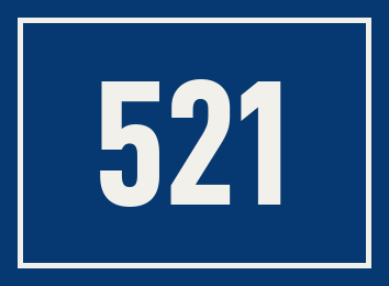 Hausnummer 521