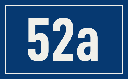 Hausnummer 52a