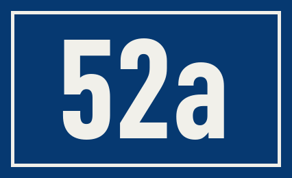 Hausnummer 52a