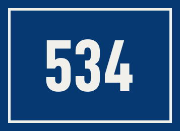 Hausnummer 534