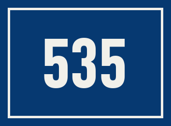 Hausnummer 535