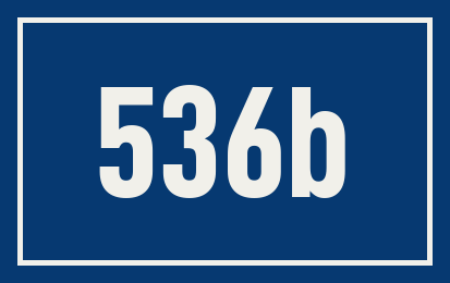 Hausnummer 536b