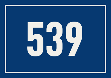 Hausnummer 539