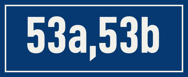 Hausnummer 53a,53b