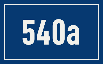 Hausnummer 540a