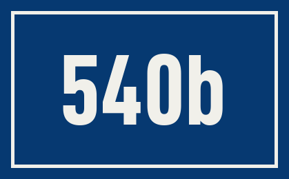 Hausnummer 540b