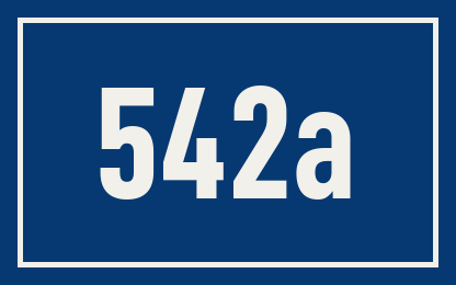 Hausnummer 542a