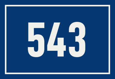 Hausnummer 543