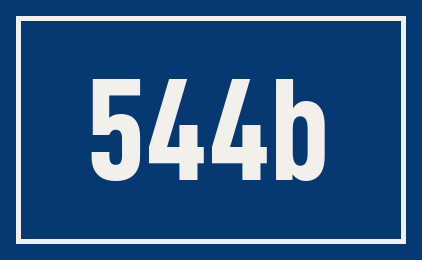 Hausnummer 544b