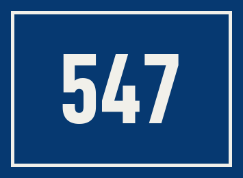 Hausnummer 547