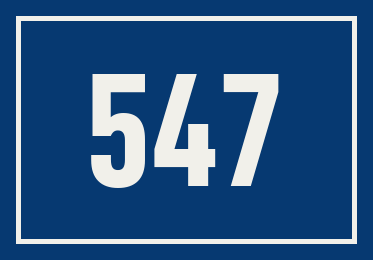 Hausnummer 547