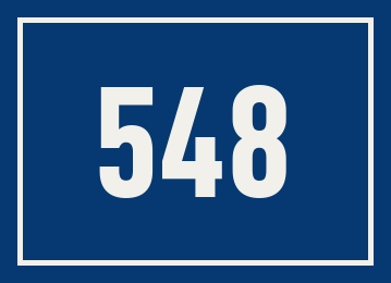 Hausnummer 548