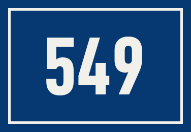 Hausnummer 549