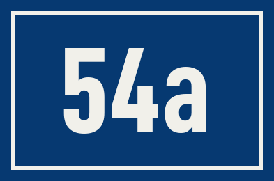 Hausnummer 54a