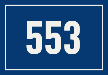 Hausnummer 553